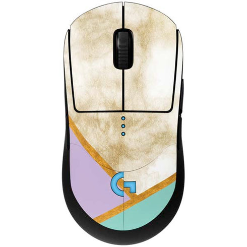 Angled Marble G Pro Wireless Gaming Mouse Skin