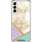 Angled Marble Gabb Phone 4 Clear Case