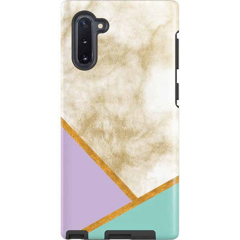Angled Marble Galaxy Cases