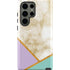 Angled Marble Galaxy S23 Ultra Pro Case