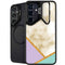 Angled Marble Galaxy S25 Plus Kickstand Case