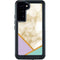 Angled Marble Galaxy S24 Plus Waterproof Case