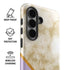 Angled Marble Galaxy S26 Plus Impact Case