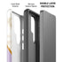 Angled Marble Galaxy S26 Ultra Impact Case
