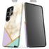 Angled Marble Galaxy S26 Ultra Impact Case