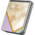 Angled Marble Galaxy Z Flip6 Skin