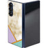 Angled Marble Galaxy Z Fold6 Skin