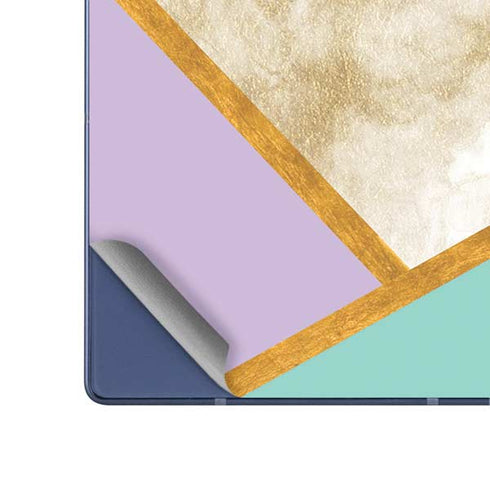 Angled Marble Galaxy Z Fold6 Skin