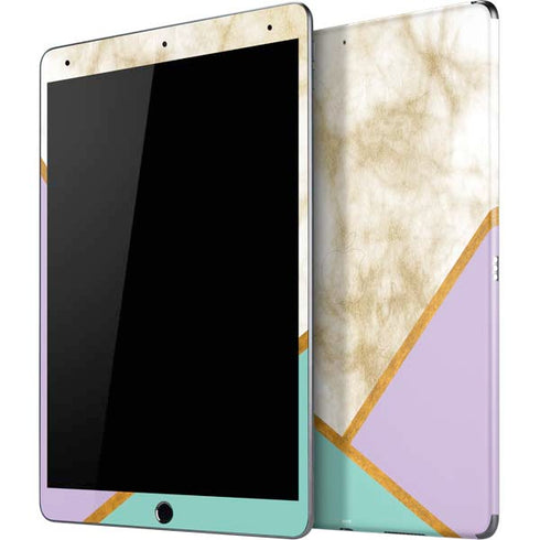 Angled Marble iPad Skins