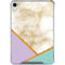 Angled Marble iPad 11th Gen (2025) Clear Case