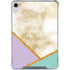 Angled Marble iPad 11th Gen (2025) Clear Case