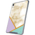 Angled Marble iPad 11th Gen (2025) Clear Case