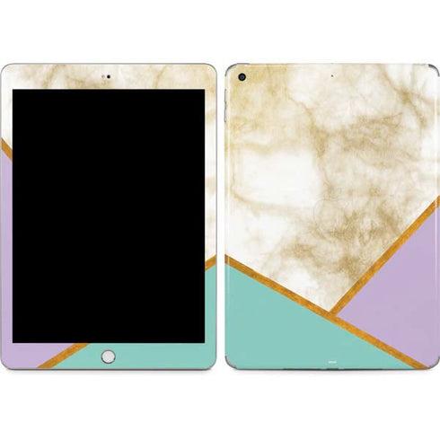 Angled Marble Apple iPad Skin