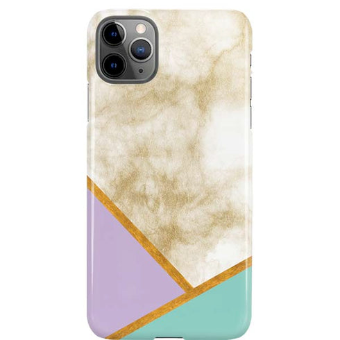 Angled Marble iPhone Cases
