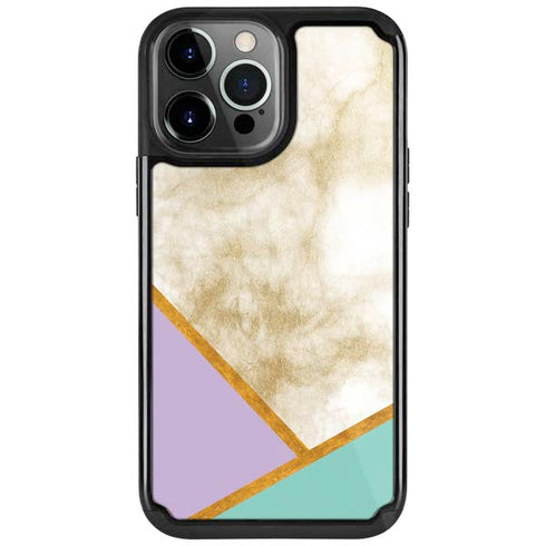 Angled Marble iPhone Cases