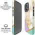 Angled Marble iPhone 16 Pro Magsafe Impact Case