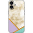 Angled Marble iPhone 16 Skin