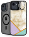 Angled Marble iPhone 16e Kickstand Case