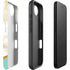 Angled Marble iPhone 16e Impact Case