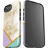 Angled Marble iPhone 16e Impact Case