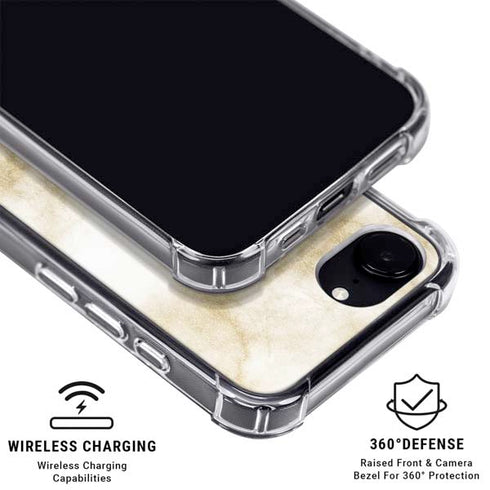 Angled Marble iPhone 16e MagSafe Case