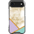 Angled Marble iPhone 17 Air Clear Case