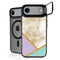 Angled Marble iPhone 17 Air Kickstand Case