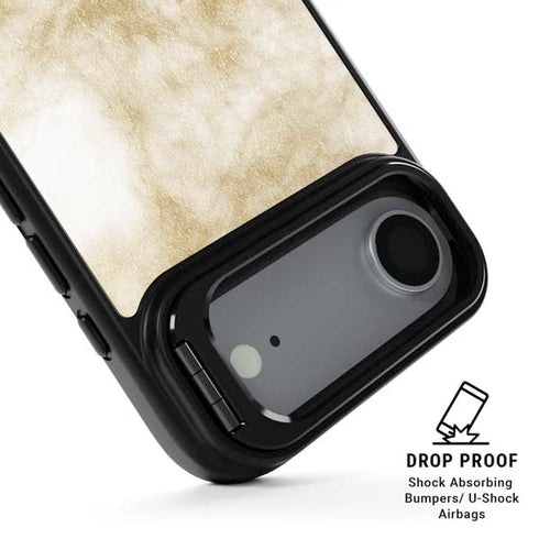 Angled Marble iPhone 17 Air Kickstand Case