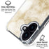 Angled Marble iPhone 17 Clear Case