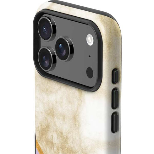 Angled Marble iPhone 17 Pro Max Impact Case