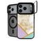 Angled Marble iPhone 17 Pro Max Kickstand Case