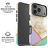 Angled Marble iPhone 17 Pro Max Magsafe Impact Case