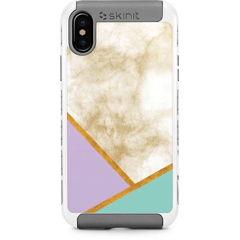 Angled Marble iPhone Cases