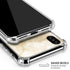 Angled Marble iPhone X/XS Clear Case