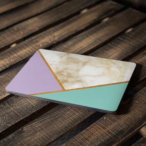 Angled Marble Apple MacBook Air Skin