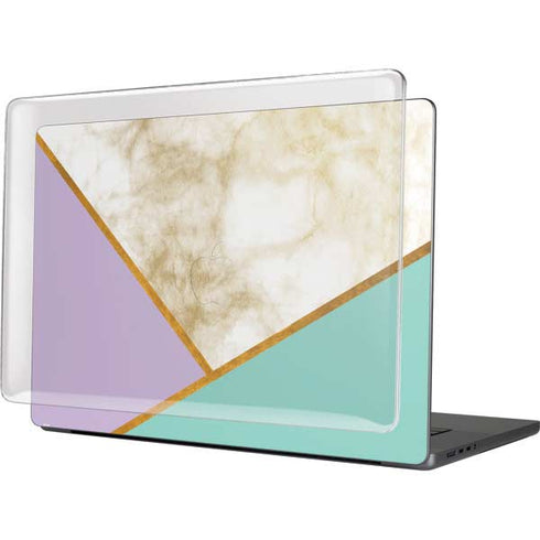 Angled Marble MacBook Cases