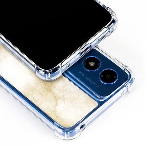 Angled Marble Moto G Play 4G (2024) Clear Case