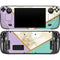 Angled Marble Steam Deck Handheld Gaming Computer OLED Skin