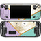 Angled Marble Steam Deck Handheld Gaming Computer Skin