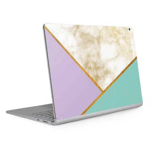 Angled Marble Surface Book 2 15in Skin