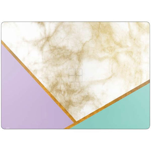 Angled Marble Surface Laptop 7 13.8in Skin