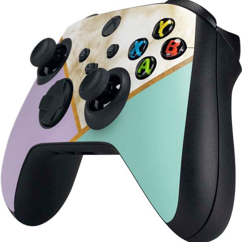 Angled Marble Xbox Series X Controller Skin