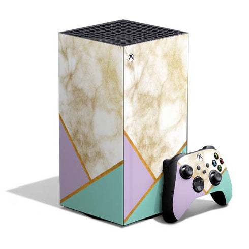 Angled Marble XBox Series X Digital Edition Bundle Skin