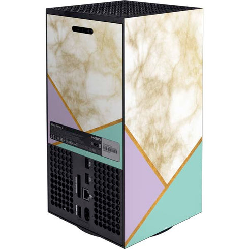 Angled Marble XBox Series X Digital Edition Bundle Skin