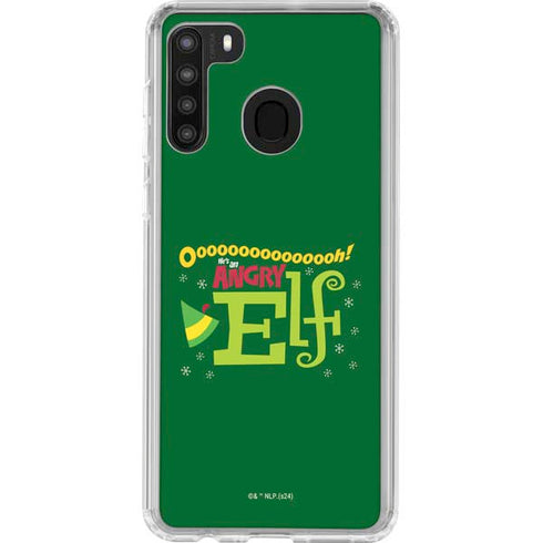Angry Elf Galaxy A21 Clear Case