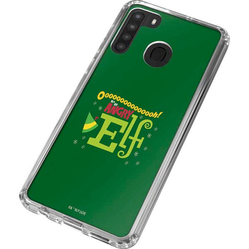 Angry Elf Galaxy A21 Clear Case