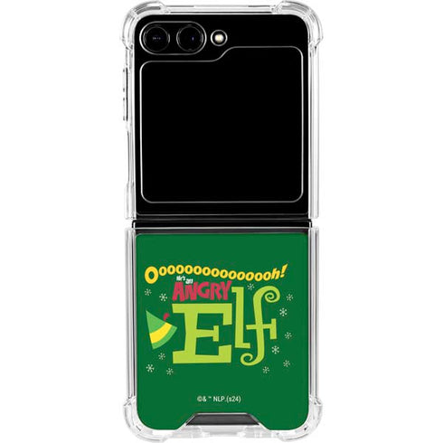 Angry Elf Galaxy Z Flip5 5G Clear Case