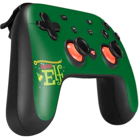 Angry Elf Google Stadia Controller Skin