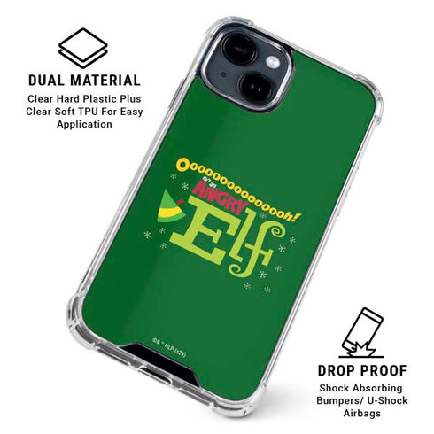 Angry Elf iPhone 14 Plus Clear Case