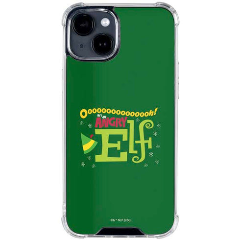 Angry Elf iPhone 15 Clear Case